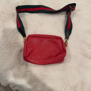 Red Crossbody Bag